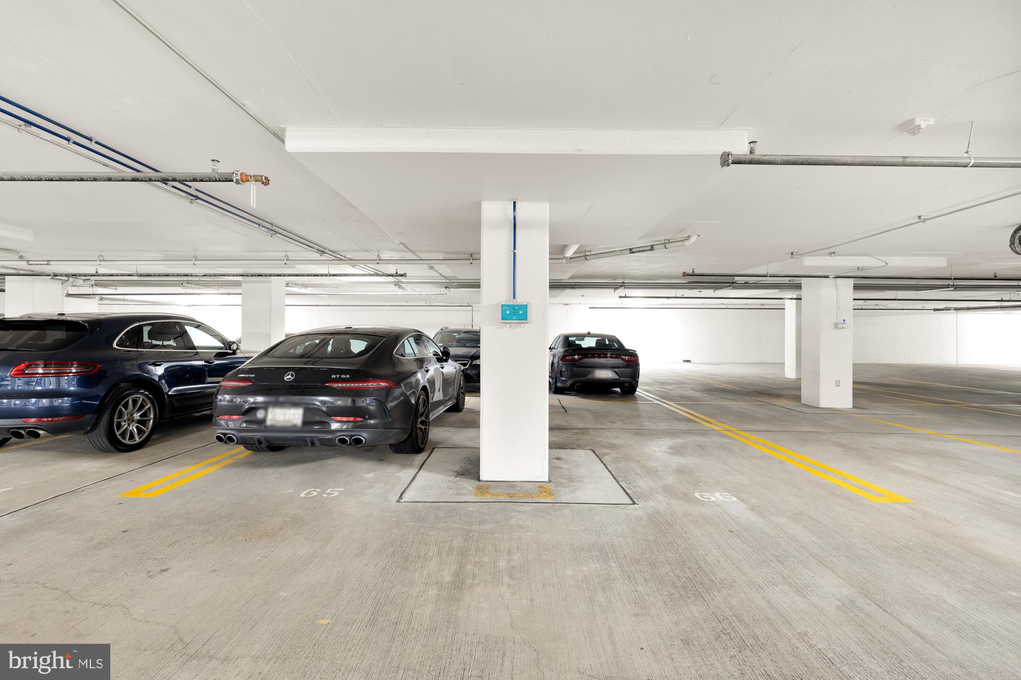 45 Sutton Square Southwest, Unit 706 Washington, DC 20024 - Photo 51 of 51 a view of parking space with parked cars