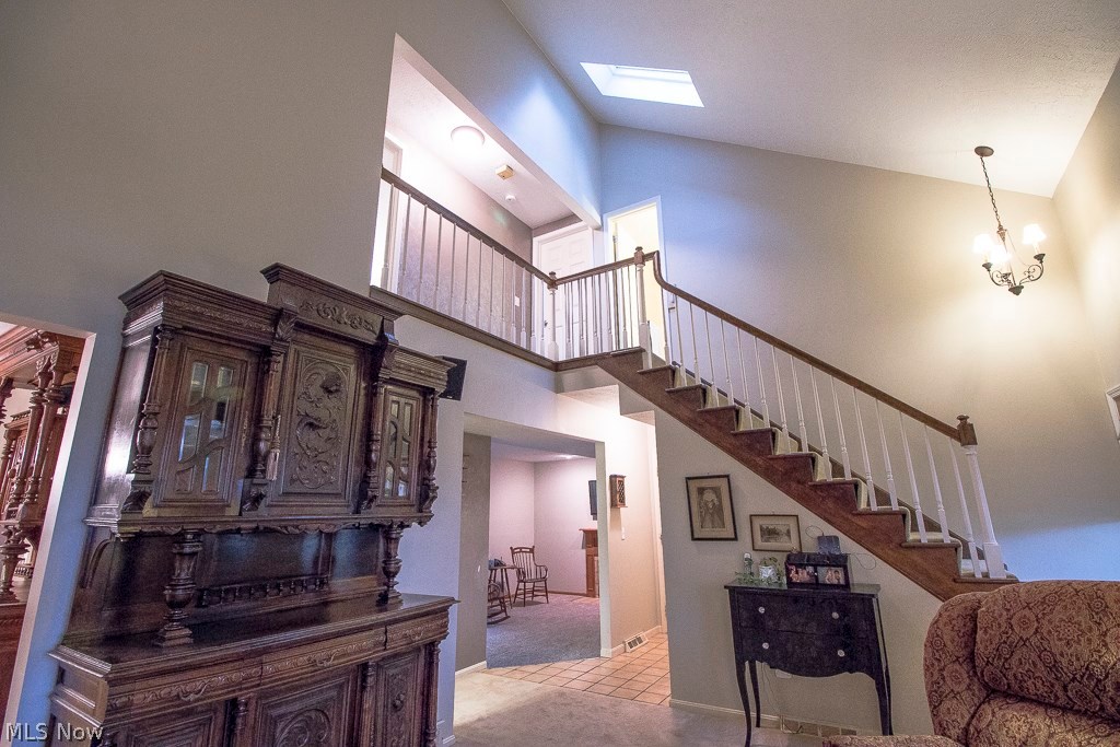 8737 Hendricks Road Mentor, OH 44060 - Photo 11 of 33 Staircase leading to upstairs bedrooms