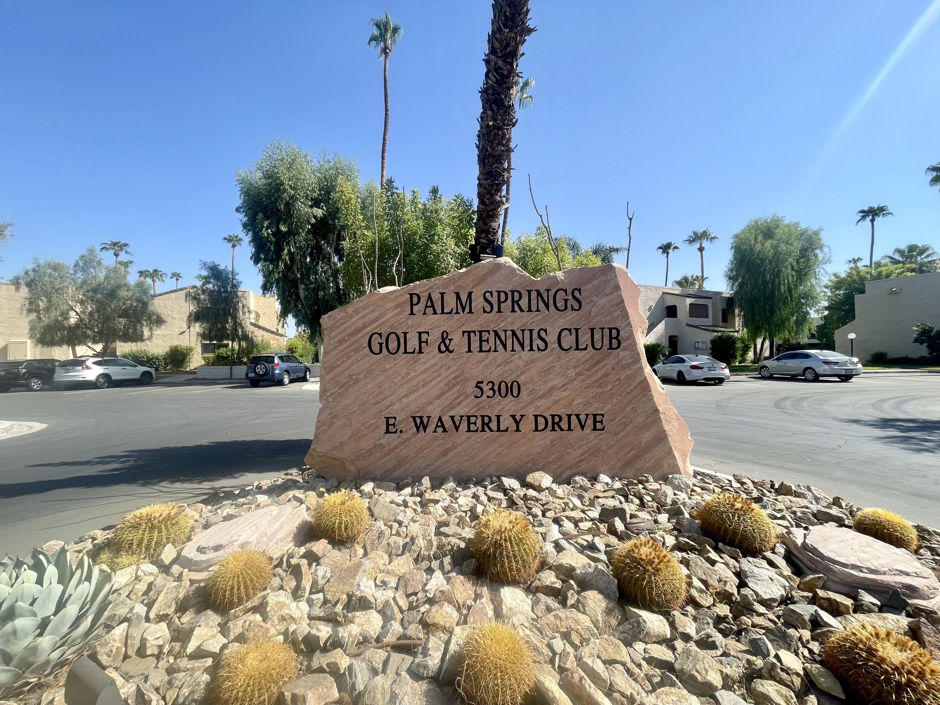 a sign on the side of the road