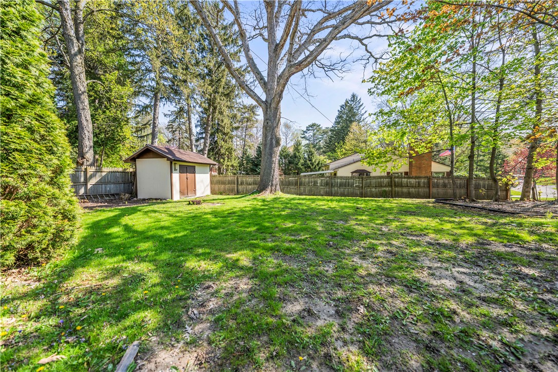 321 Eaglehead Road Perinton, NY 14445 - Photo 46 of 48 Large back yard with shed