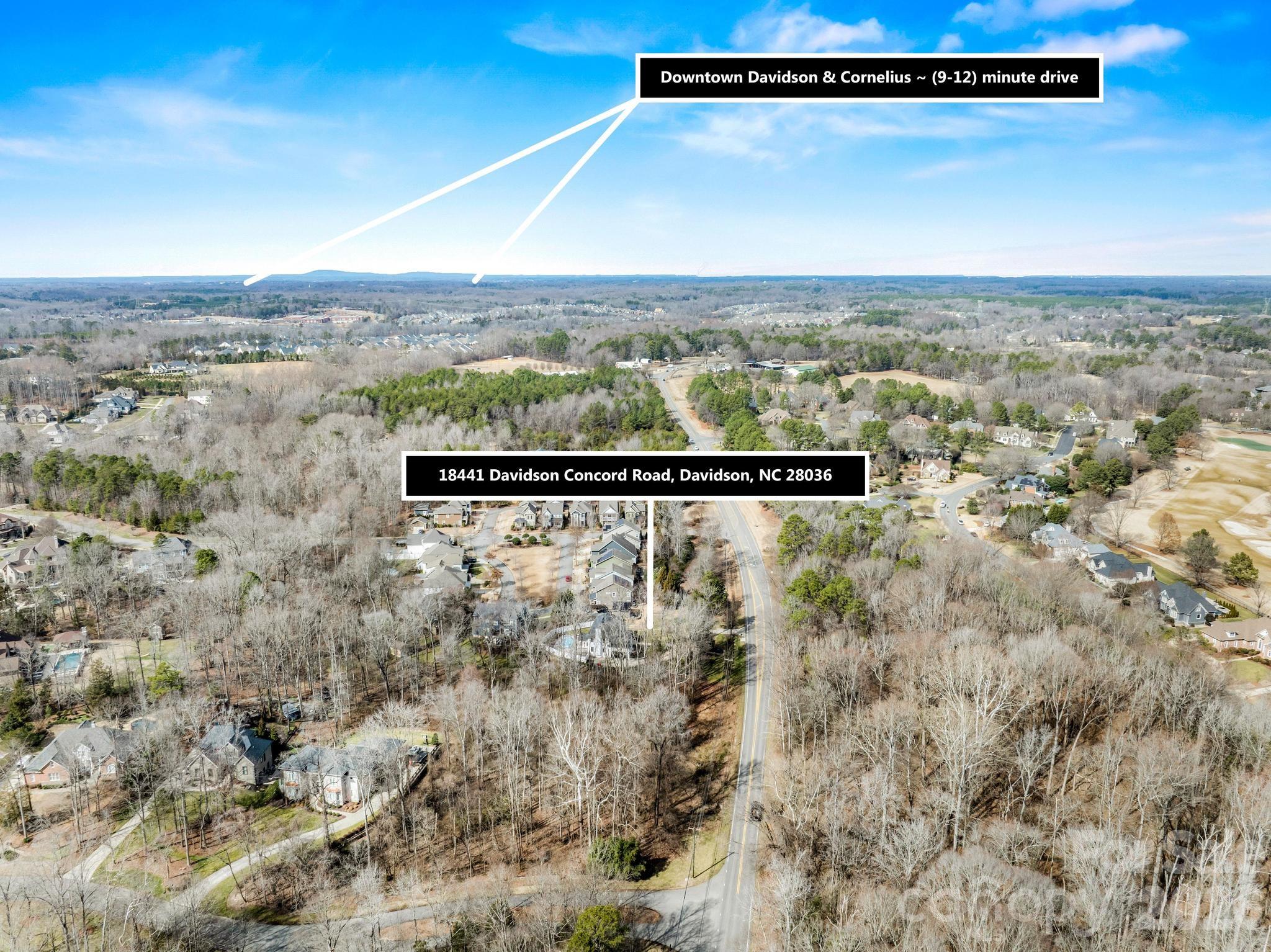 18441 Davidson-Concord Road Davidson, NC 28036 - Photo 32 of 36 a view of outdoor space with ocean view