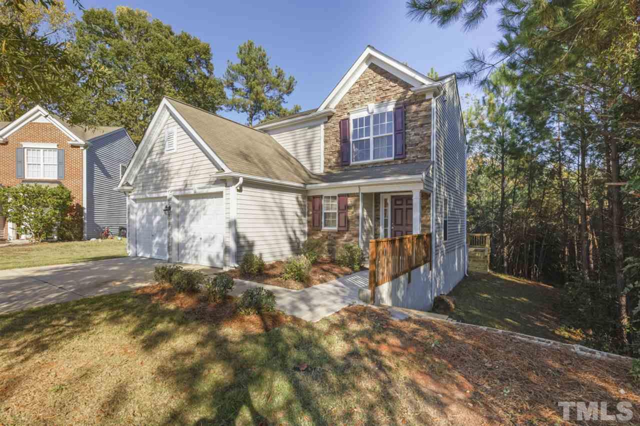 5056 Babbling Brook Drive Raleigh, NC 27610 - Photo 2 of 28 Spacious front yard