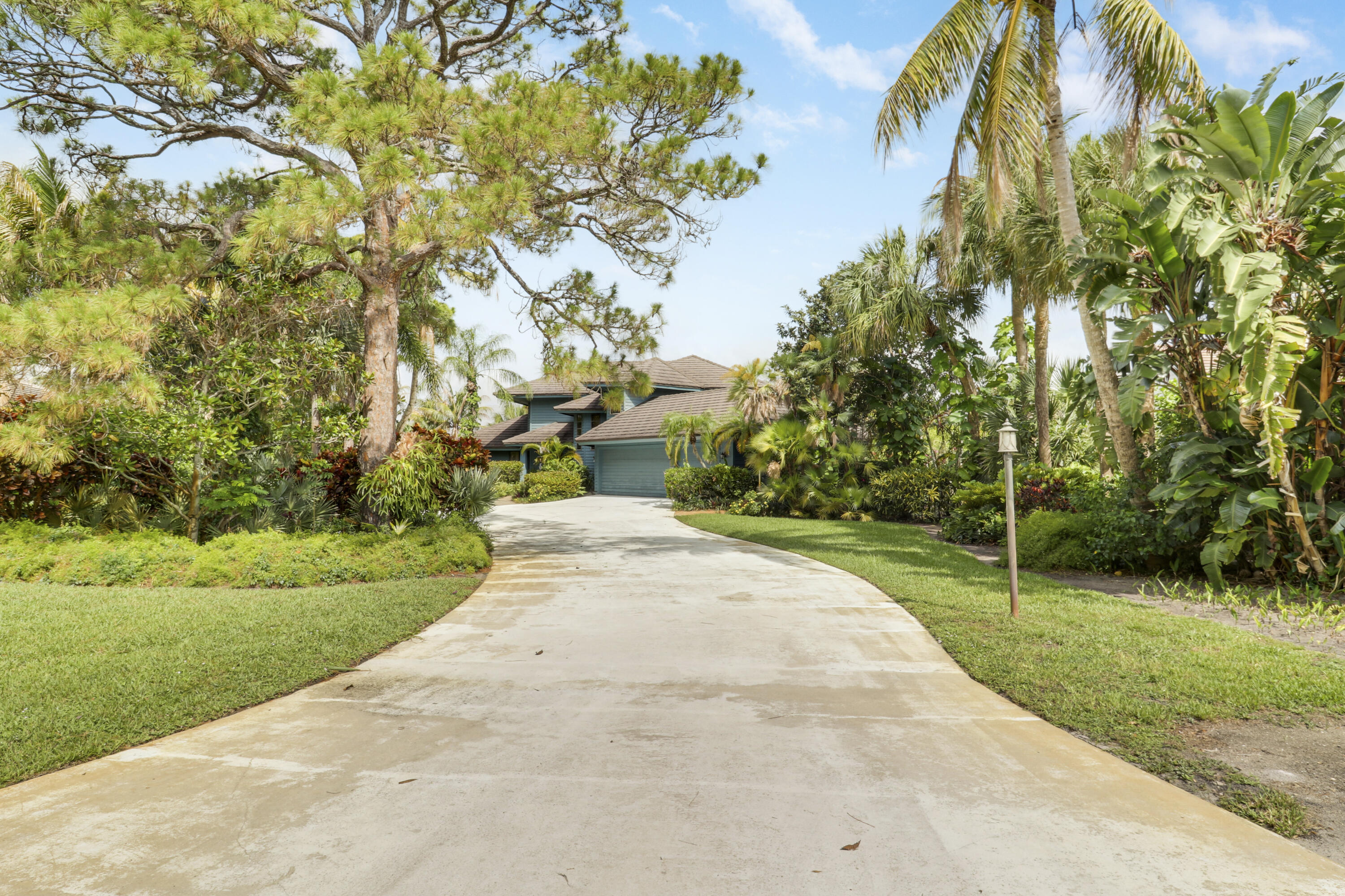 18791 Southeast River Ridge Road Jupiter, FL 33469 - Photo 10 of 25 a view of a backyard with a garden
