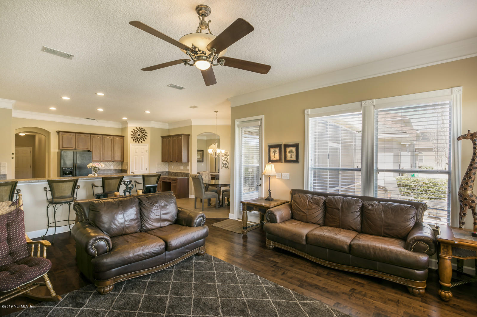 2034 River's Own Road St. Augustine, FL 32092 - Photo 23 of 40 a living room with furniture and a large window