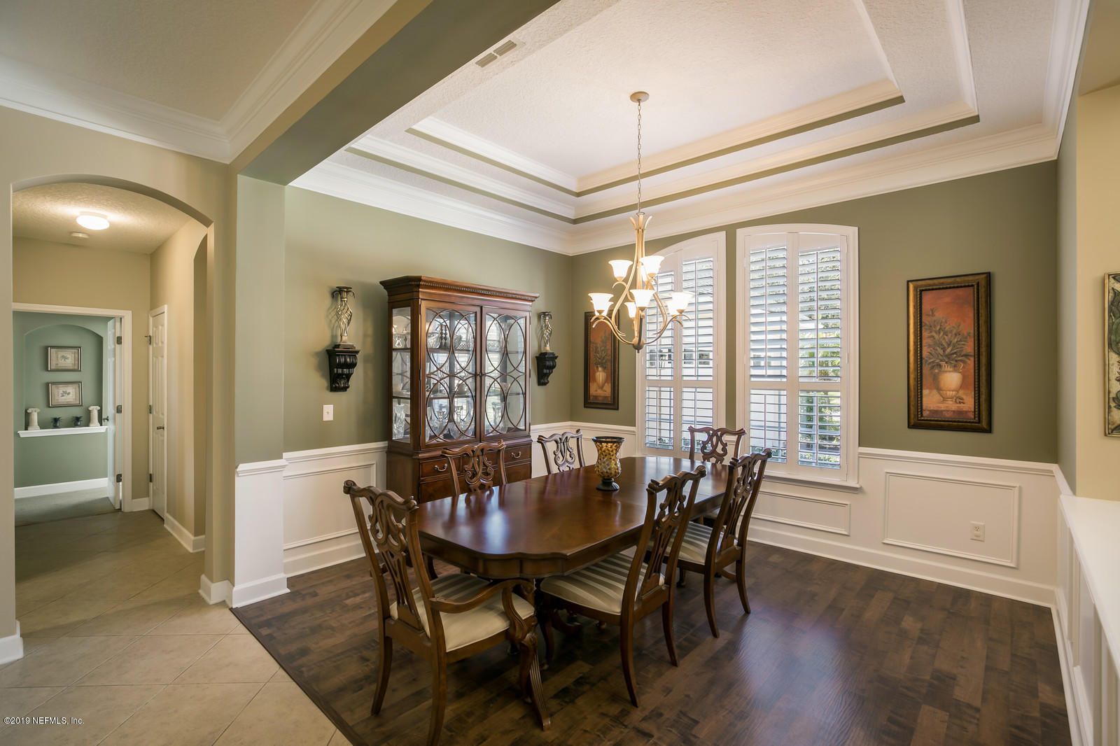 2034 River's Own Road St. Augustine, FL 32092 - Photo 6 of 40 a view of a dining room with furniture window and wooden floor