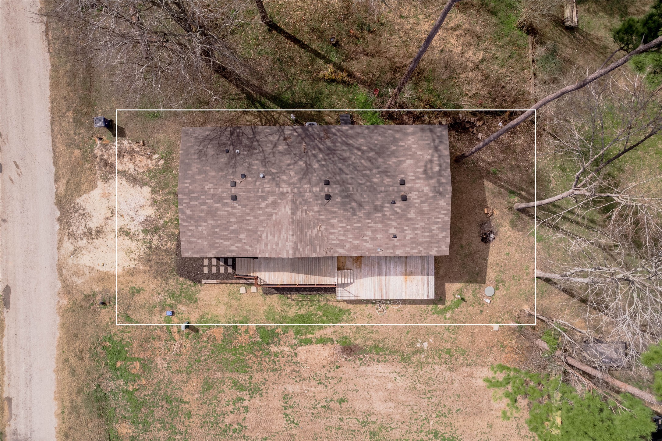 531 Canal Drive Point Blank, TX 77364 - Photo 2 of 49 Ariel view of the home.