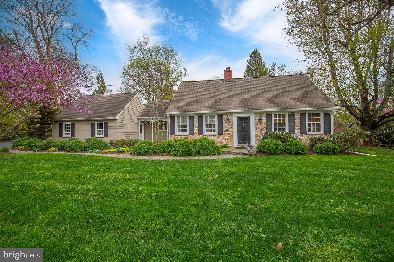 A Classic Stone Cape Cod in Radnor