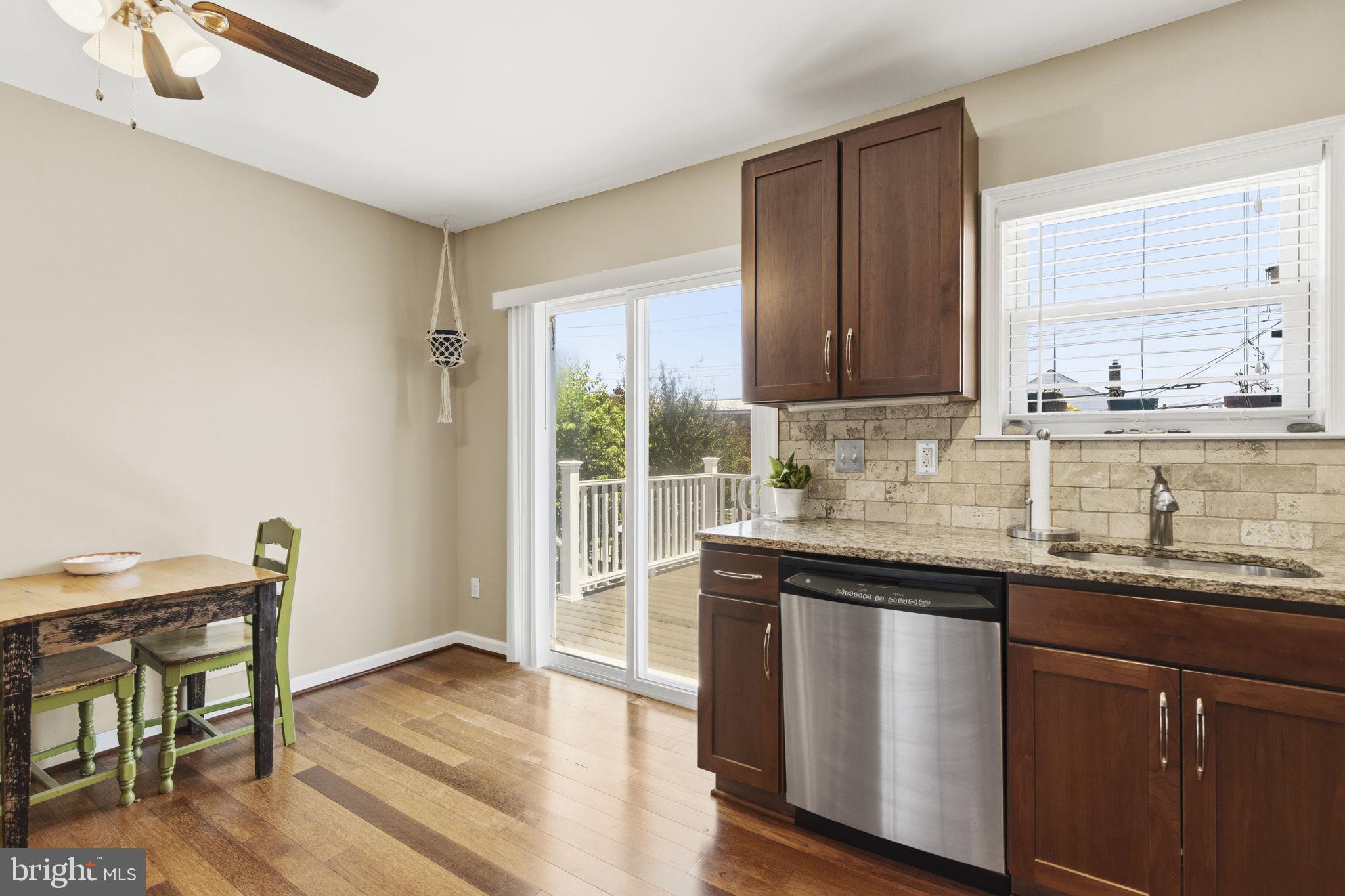 1627 Manor Road Baltimore, MD 21222 - Photo 9 of 24 Eat-in kitchen with deck access