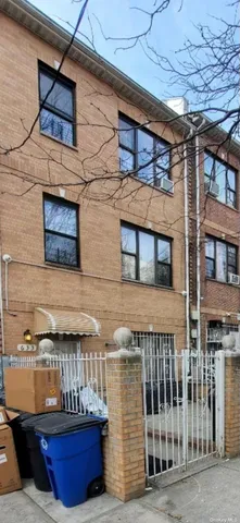 a front view of a house with balcony