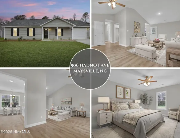 $259,900 | 506 Hadnot Avenue, Maysville, NC 28555