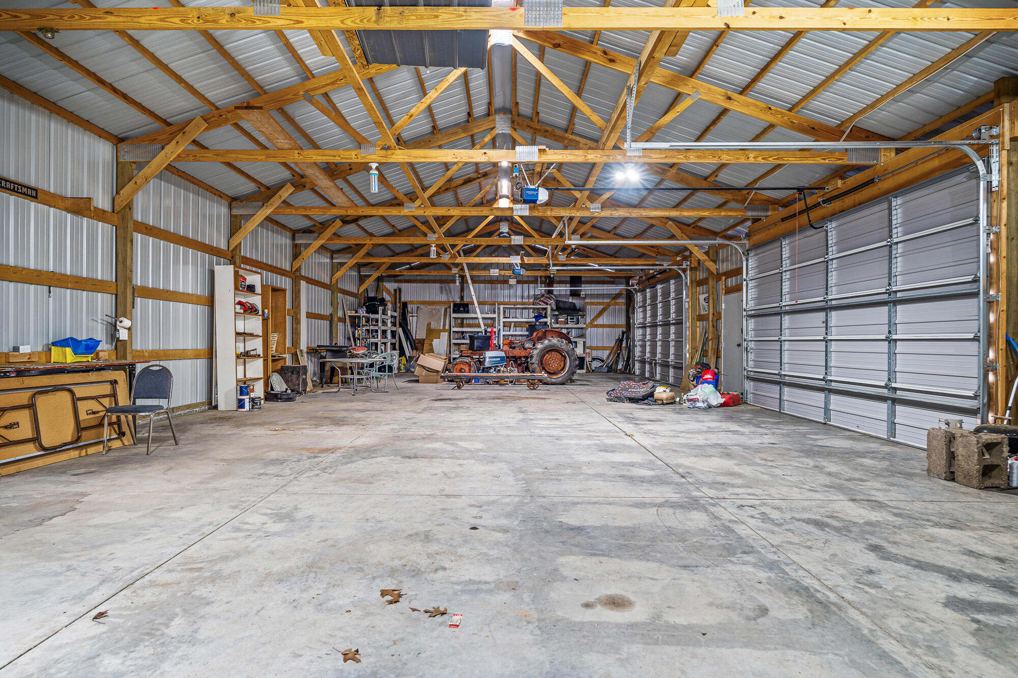 W7130 Heram Road Holmen, WI 54636 - Photo 18 of 22 Inside Garage