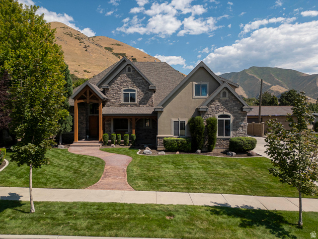 687 South 2080th Street East Springville, UT 84663 - Photo 2 of 149 Stone and stucco exterior with gabled roof lines