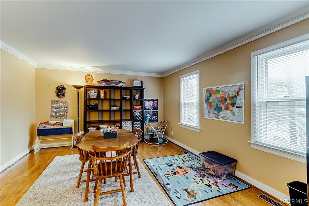 9000 Cardiff Road North Chesterfield, VA 23236 - Photo 19 of 40 a reading room with furniture rug and wooden floor