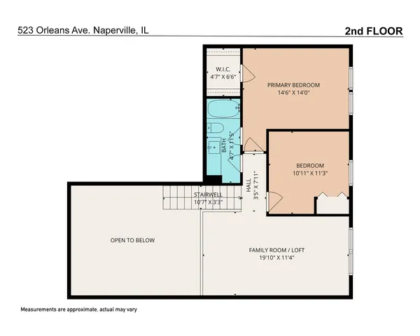 $400,000 | 523 Orleans Avenue, Naperville, IL 60565