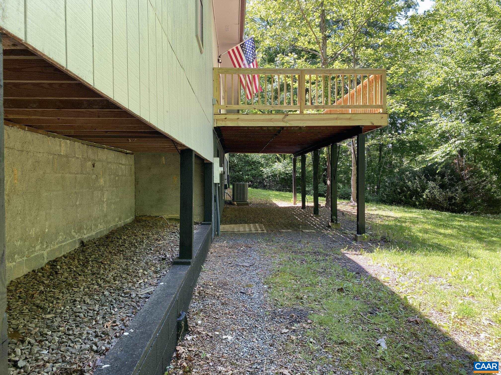 247 Goldenrod Road Ruckersville, VA 22968 - Photo 26 of 35 Covered storage space ideal for kayaks, lawn supplies, wood!