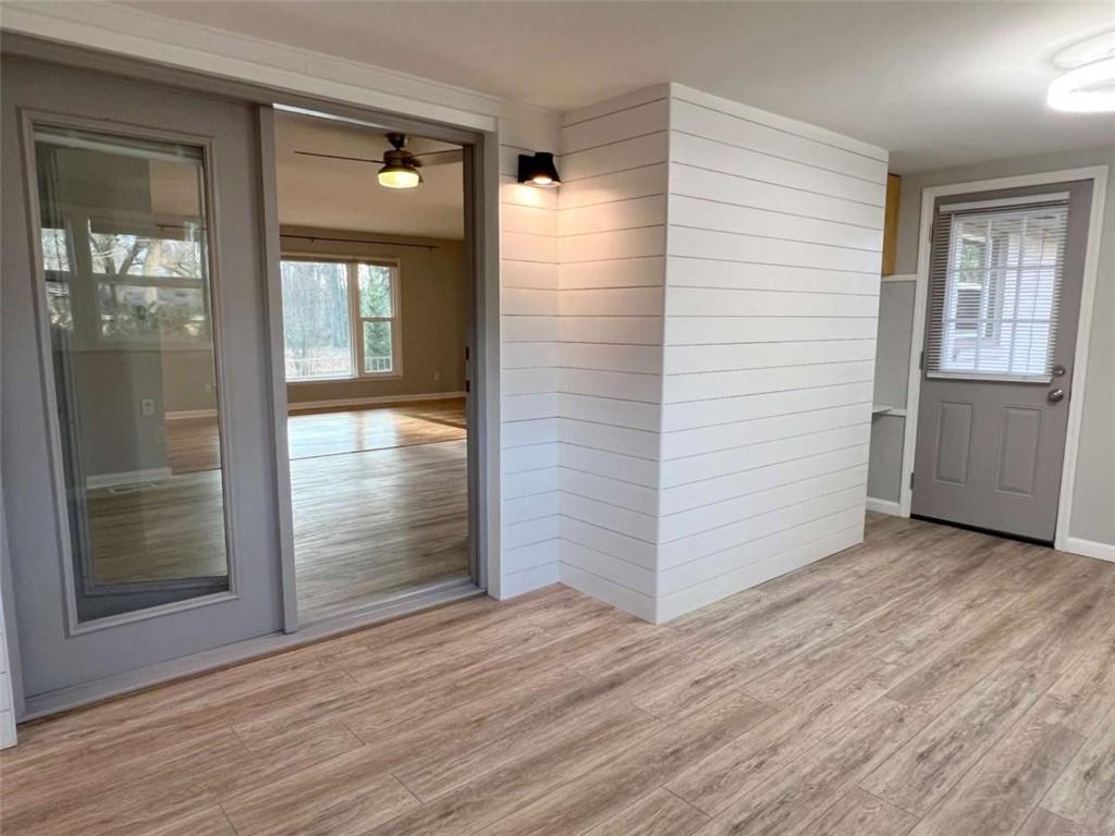 3158 Shabromat Way Atlanta, GA 30341 - Photo 37 of 47 an empty room with wooden floor and windows