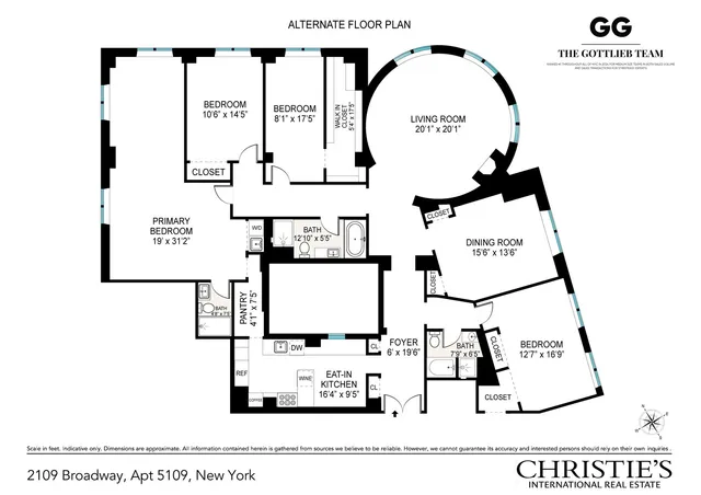 $3,495,000 | 2109 Broadway, Unit 5109 | Upper West Side