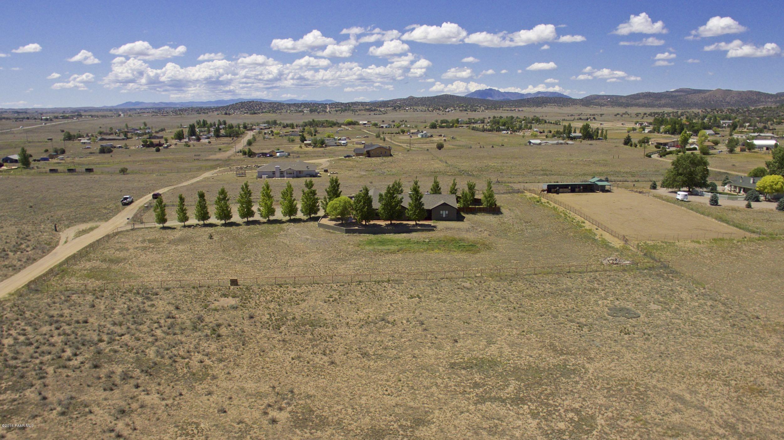 22150 North Rustic Ranch Road Paulden, AZ 86334 - Photo 6 of 33 Ariel View Frint