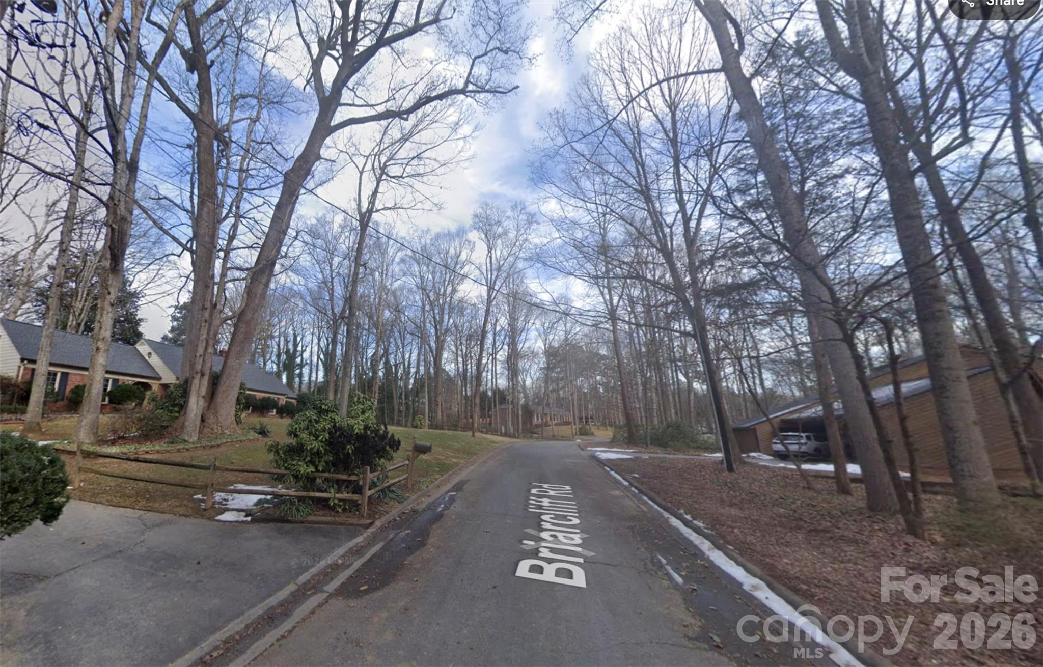 0 Briarcliff Road Rockwell, NC 28138 - Photo 5 of 25 a view of a street with a tree on both side