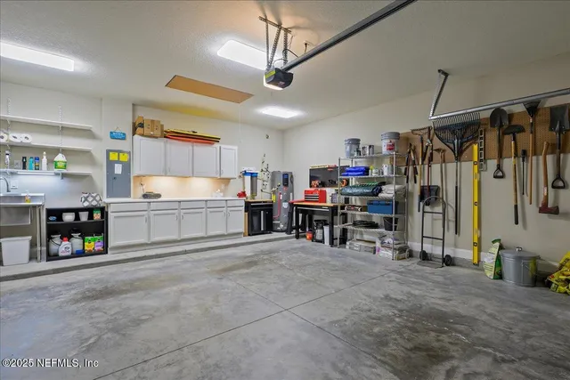 a view of a storage & utility room with stuff