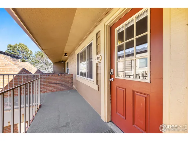 a view of front door
