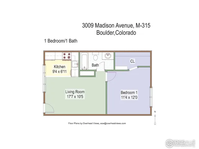 $295,000 | 3009 Madison Avenue, Unit 315, Boulder, CO 80303