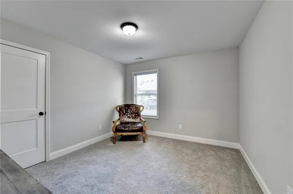 a view of room with window