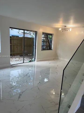 a view of empty room