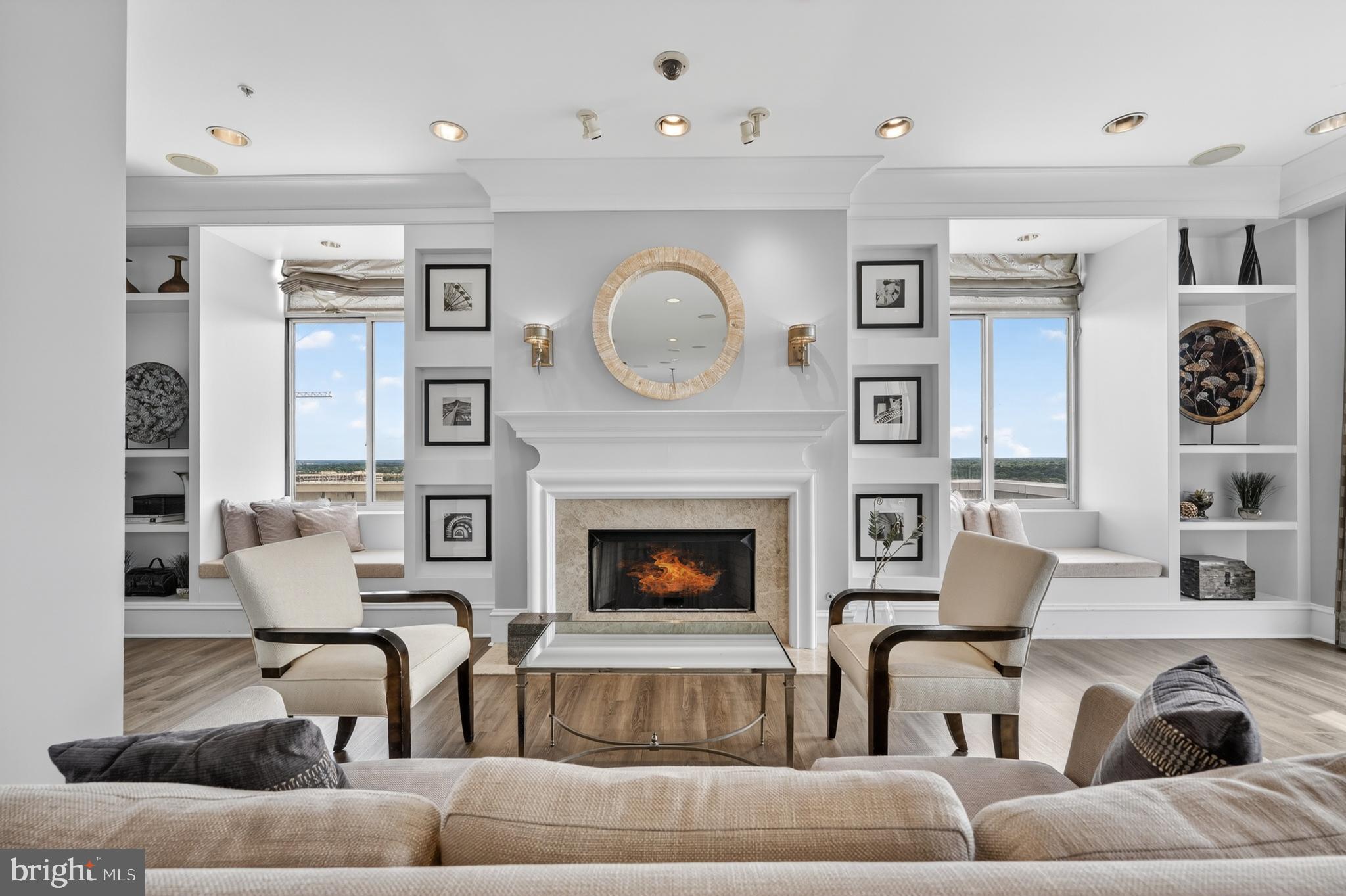 851 North Glebe Road, Unit 1301 Arlington, VA 22203 - Photo 70 of 84 Skyview Lounge - The Perfect Spot for a Rainy Day!