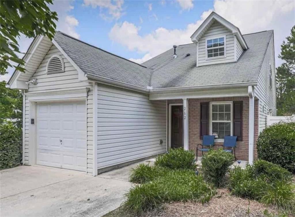 262 Silver Ridge Drive Dallas, GA 30157 - Photo 1 of 1 front view of a house with a small yard