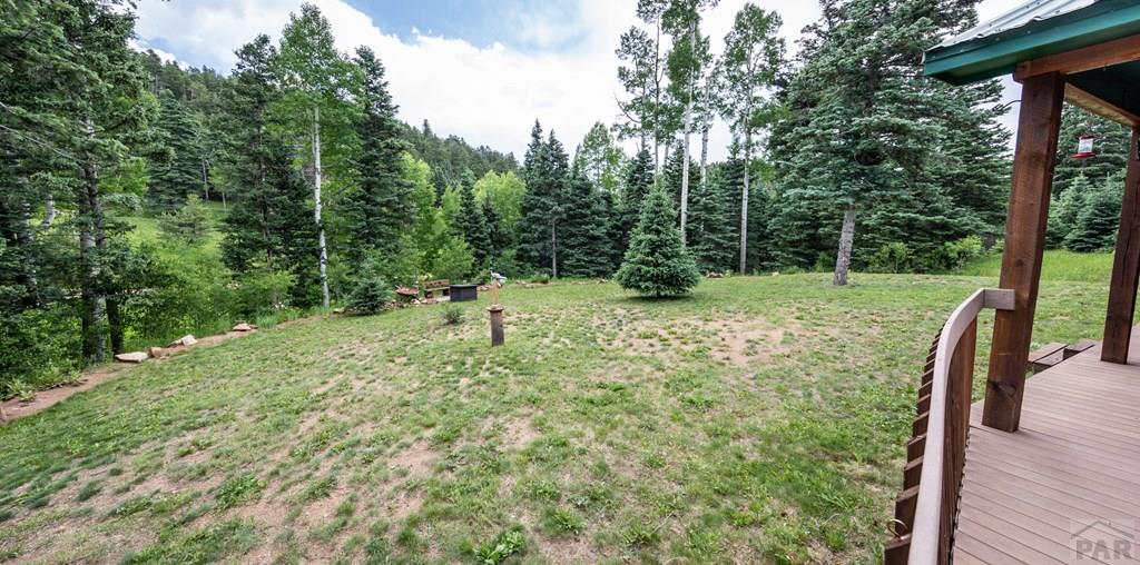 331 Westcliffe Drive Rye, CO 81069 - Photo 22 of 48 a view of outdoor space with deck and yard
