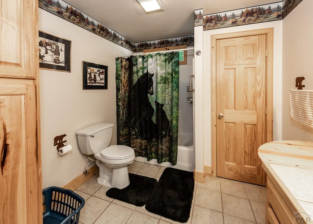 331 Westcliffe Drive Rye, CO 81069 - Photo 40 of 48 a bathroom with a toilet a sink and shower