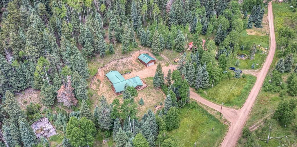 331 Westcliffe Drive Rye, CO 81069 - Photo 46 of 48 an aerial view of a house with a yard
