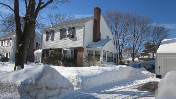 39 Sevinor Road Marblehead, MA 01945 - Photo 8 of 8 a view of a building with a snow in the yard