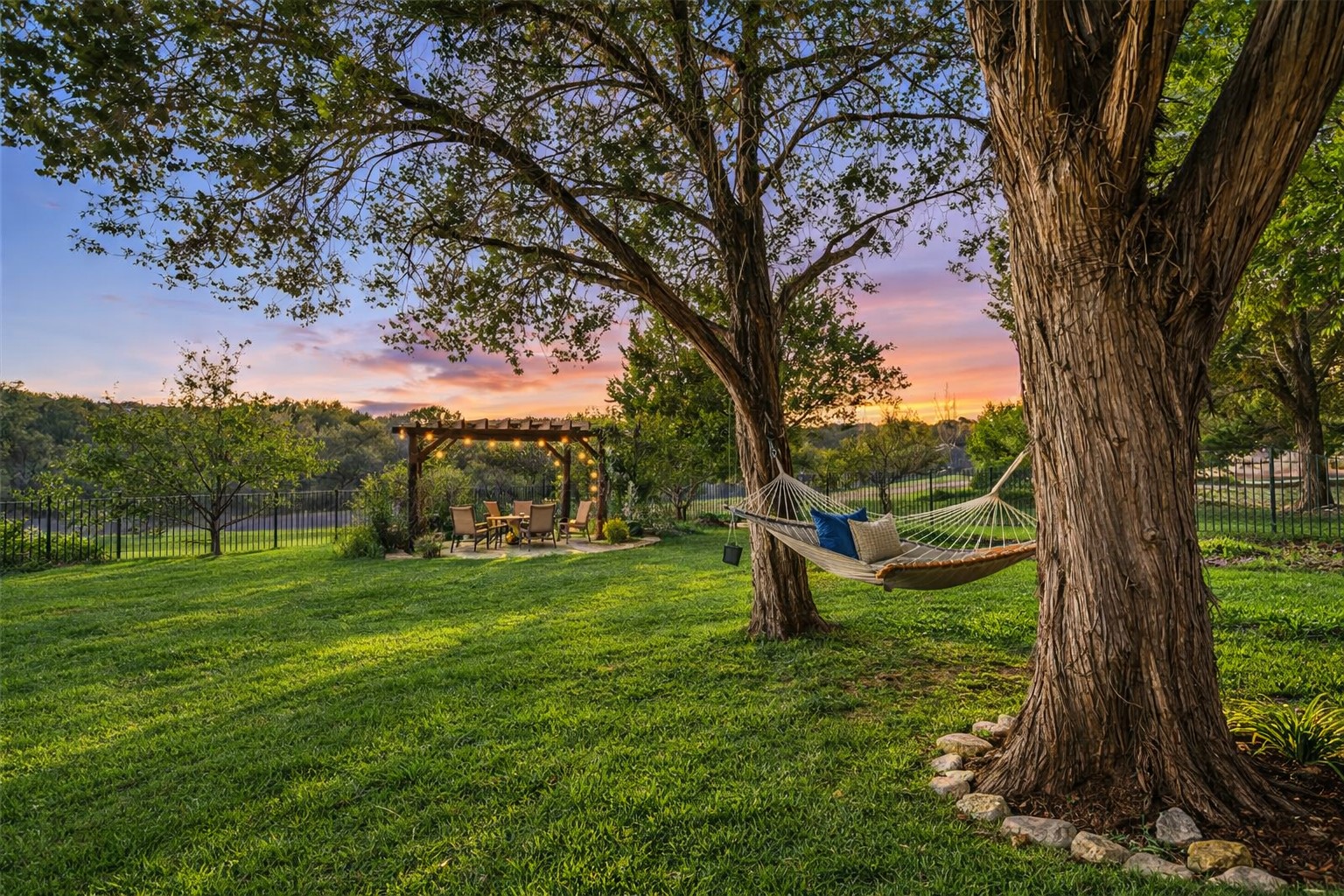 300 Wesley Ridge Drive Spicewood, TX 78669 - Photo 34 of 40 a view of a garden