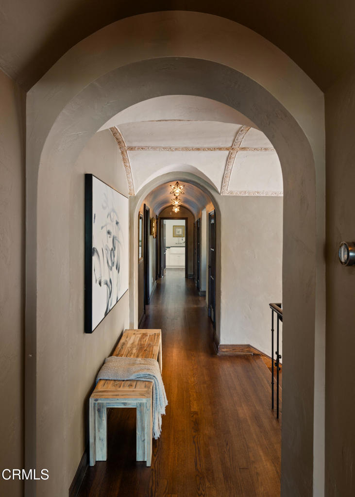 1146 Shenandoah Road San Marino, CA 91108 - Photo 26 of 38 a view of livingroom with hardwood floor and hallway
