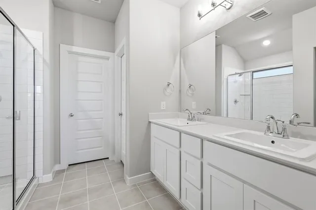 a view of a backyard with a garden