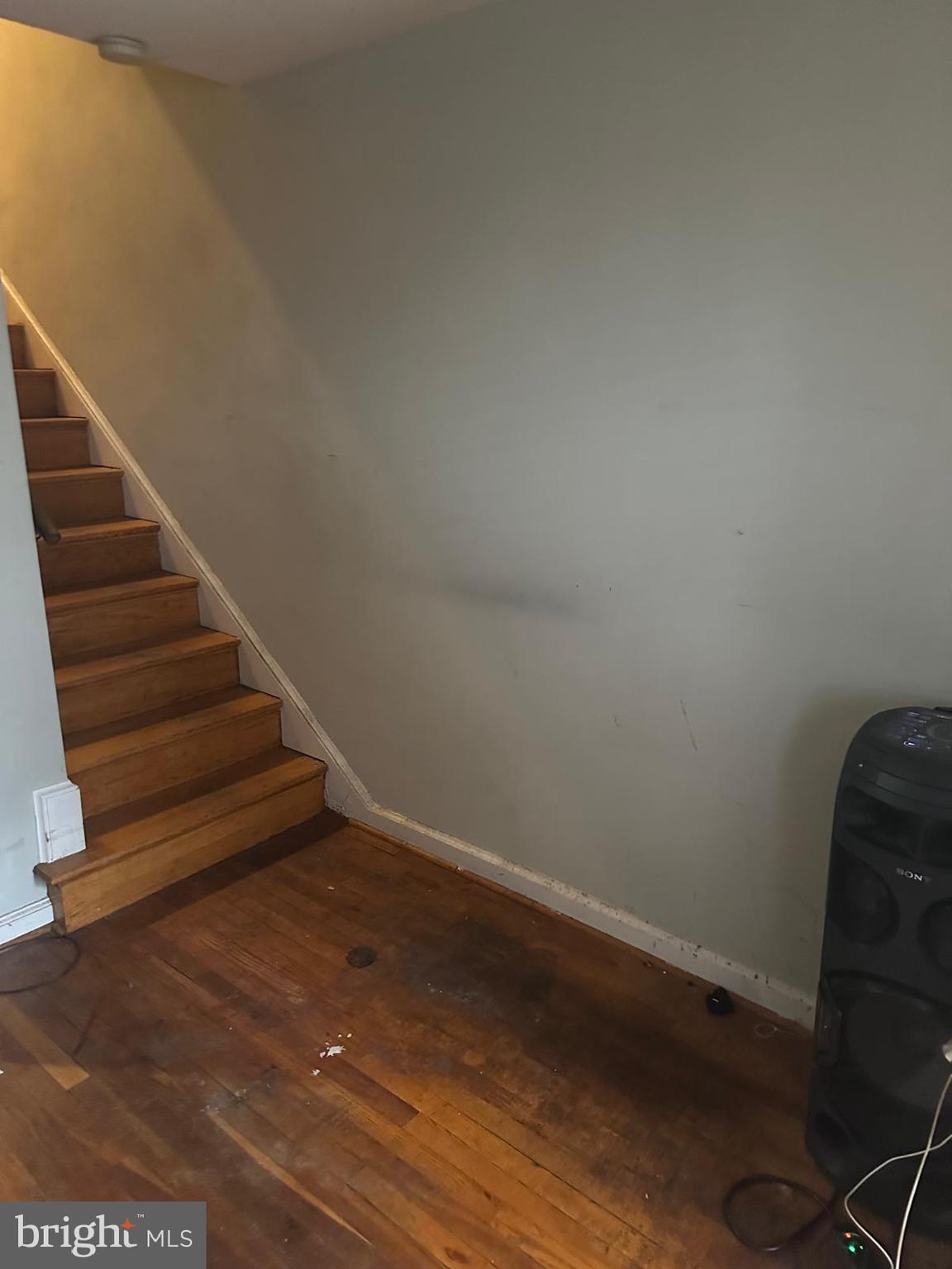 62 Tuckerman Street Northwest Washington, DC 20011 - Photo 5 of 9 a view of entryway and hall with wooden floor