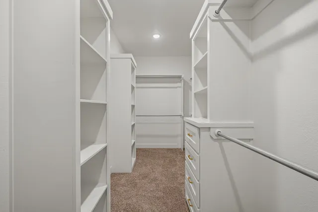 a view of walk in closet