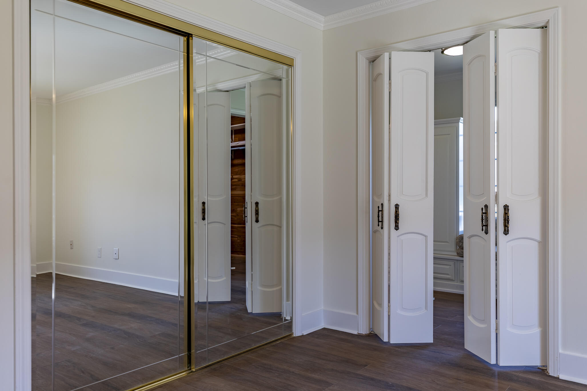2255 Bordeaux, Unit B1 Highland, IN 46322 - Photo 37 of 49 a view of entryway with wooden floor