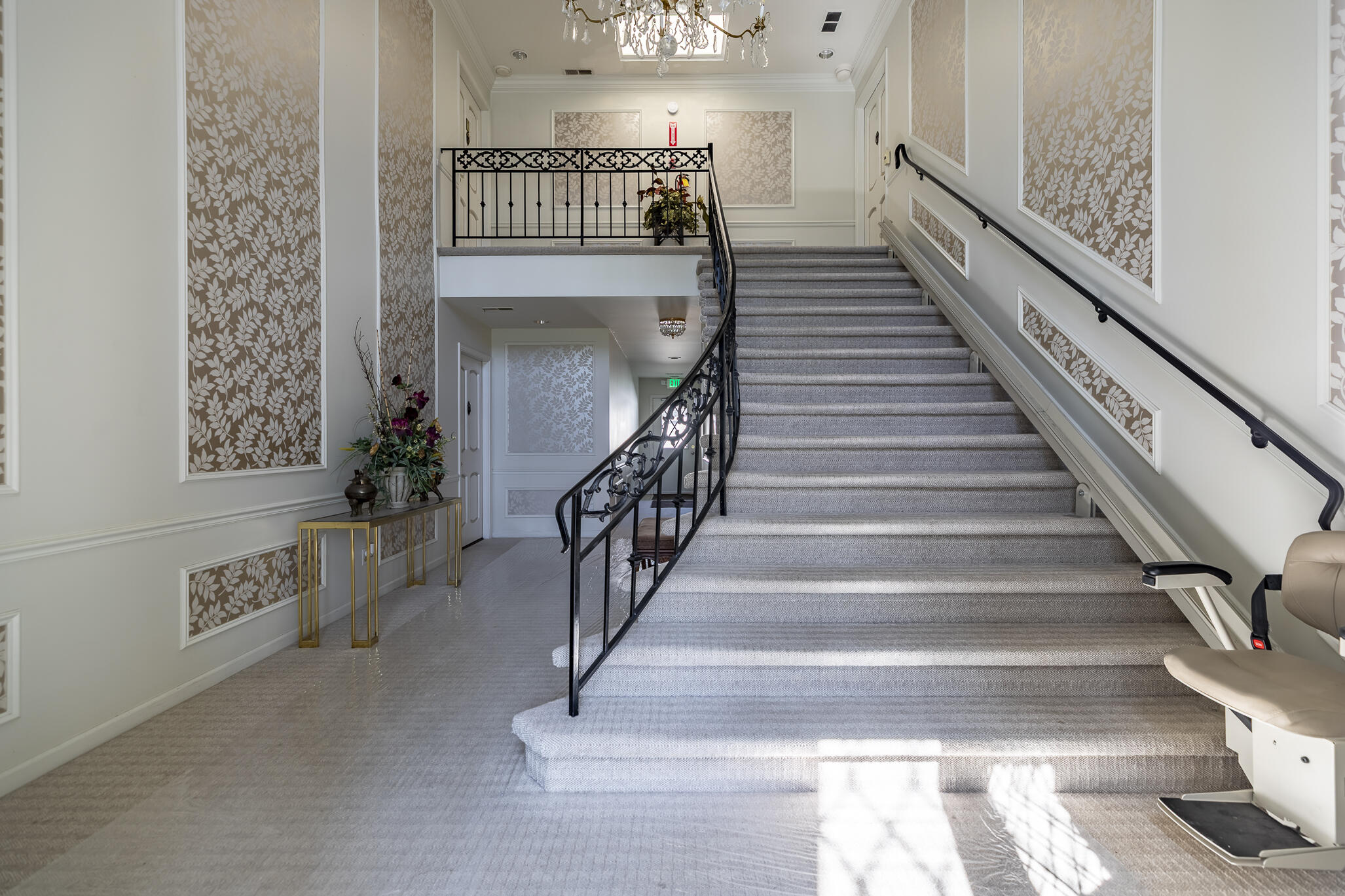 2255 Bordeaux, Unit B1 Highland, IN 46322 - Photo 8 of 49 a view of entryway and hall with wooden floor