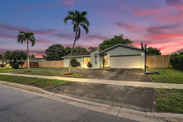 $599,000 | 460 Southwest 66th Avenue, Pompano Beach, FL 33068