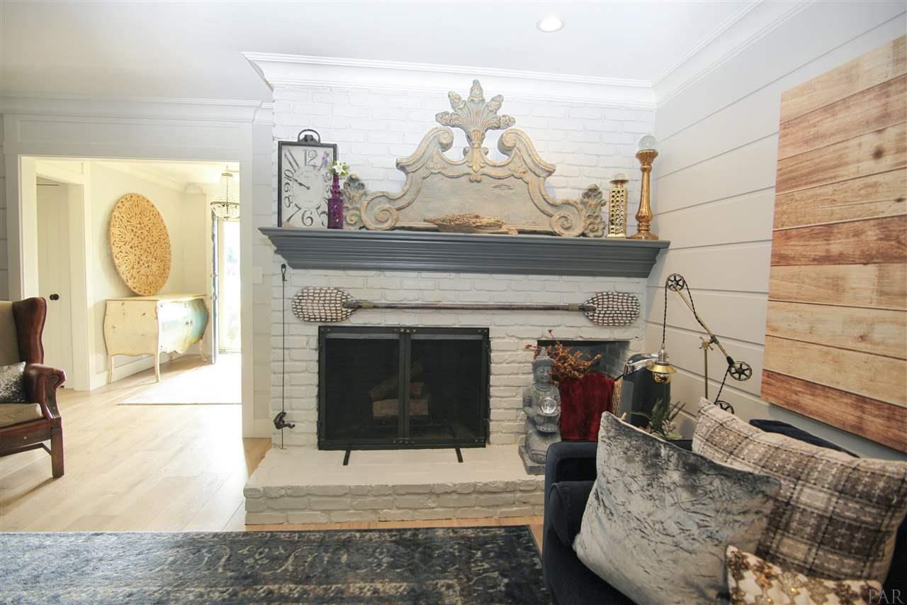 3535 Hopestill Road Pensacola, FL 32503 - Photo 15 of 29 Gorgeous fireplace ready for holiday decor!