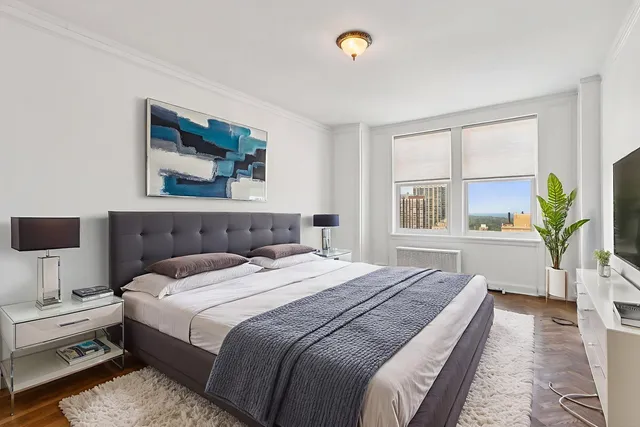 a bathroom with a sink vanity and a mirror