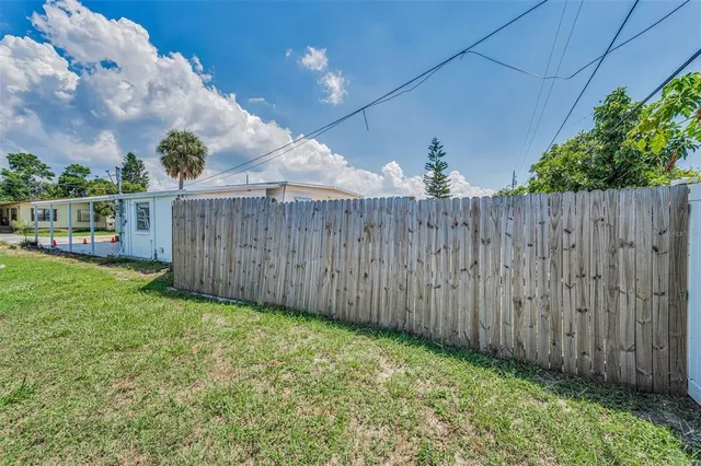 an entryway with a kitchen