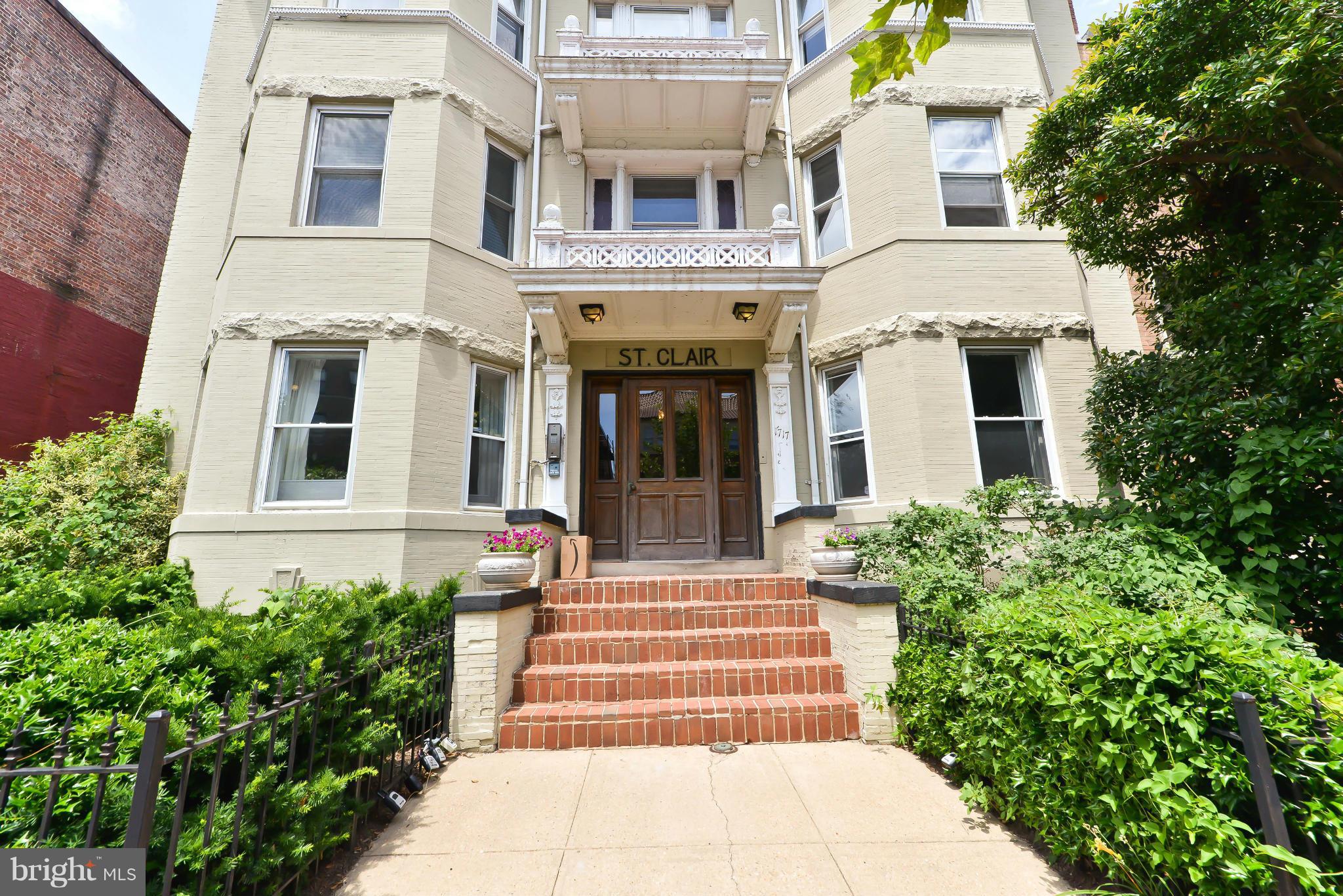 1717 T Street Northwest, Unit 21 Washington, DC 20009 - Photo 20 of 29 The Beautiful Historic St. Clair