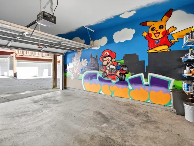 a view of a balcony with furniture