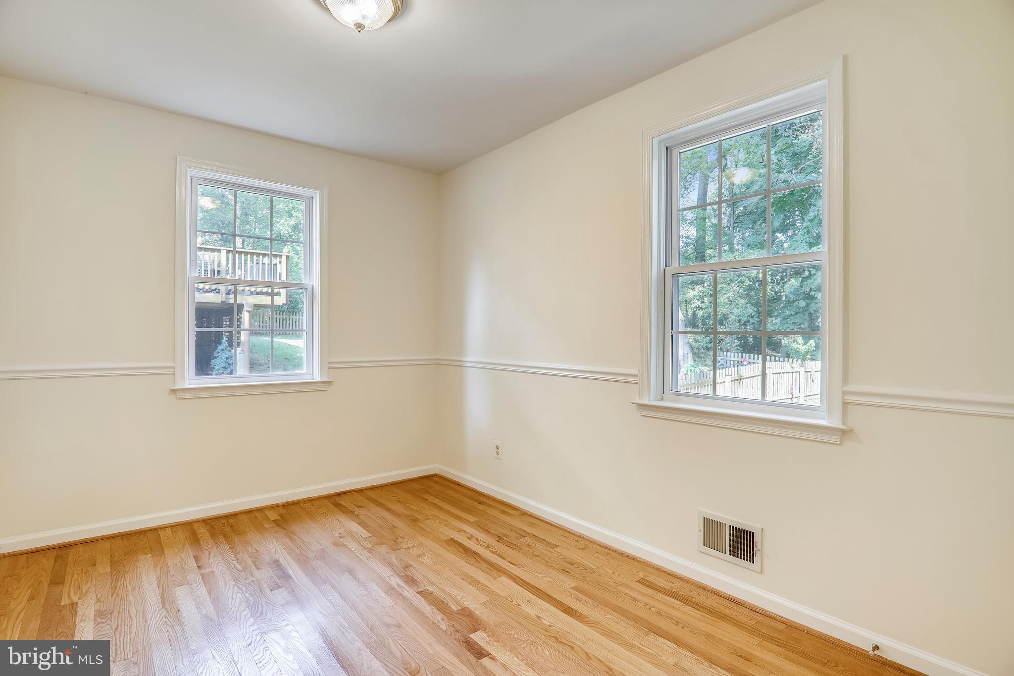 1509 Forest Glen Road Silver Spring, MD 20902 - Photo 7 of 29 Main Level Bedroom #1 With Corner Windows