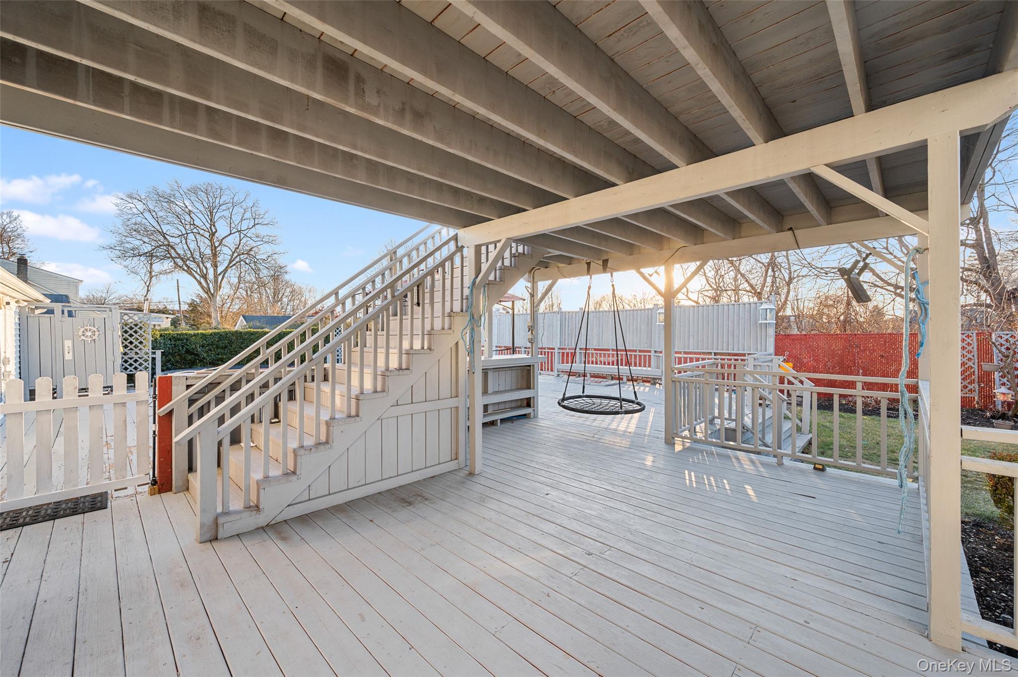 8 George Drive Mastic, NY 11950 - Photo 10 of 30 a view of deck with patio