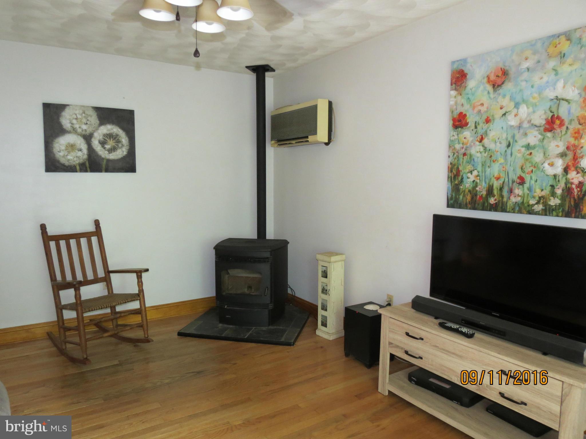 2017 Garrett Road Manchester, MD 21102 - Photo 10 of 30 New Pellet Stove in Living Room
